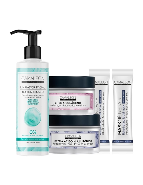 Facial routine pack