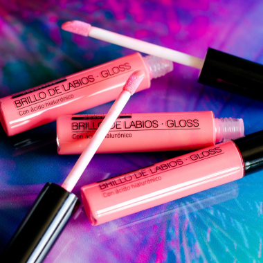 Gloss de labios rosa