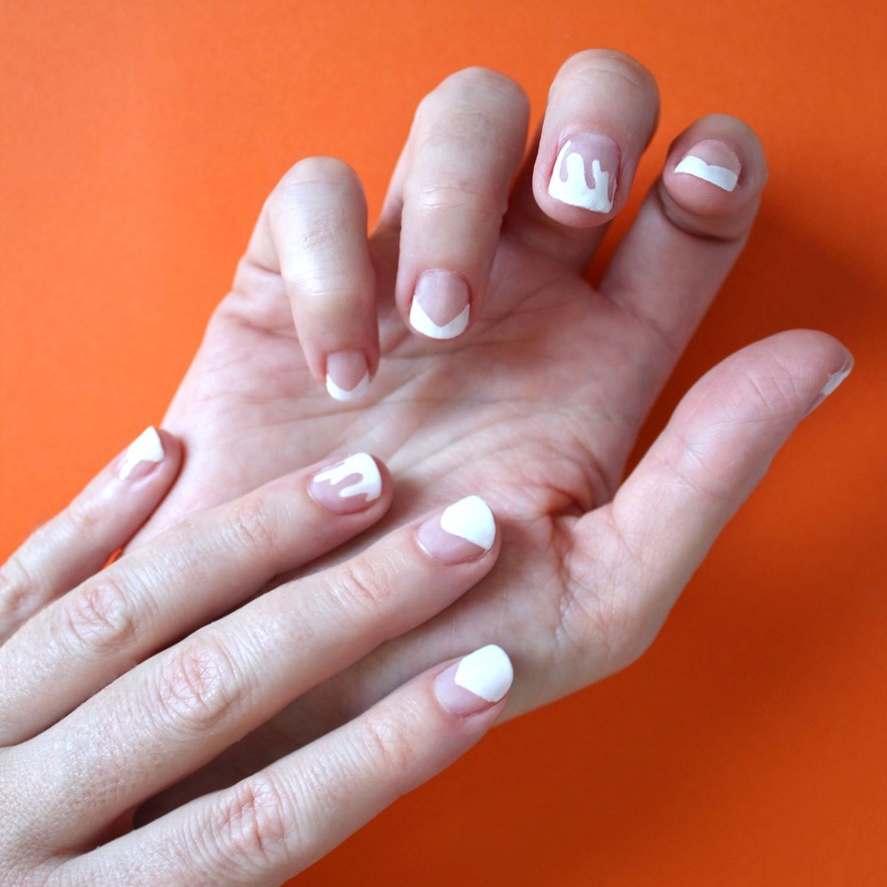 Long-lasting white nail polish