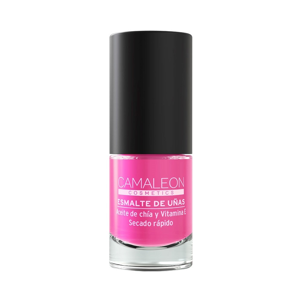 Long-lasting pink nail polish