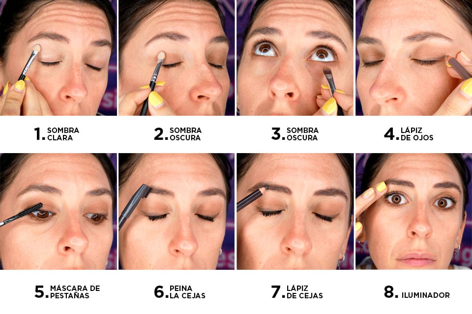 Cómo maquillar los ojos pequeños para agrandar mirada | Camaleon Cosmetics