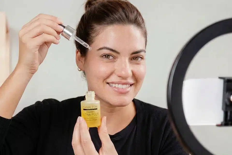 Maquillaje de alfombra roja