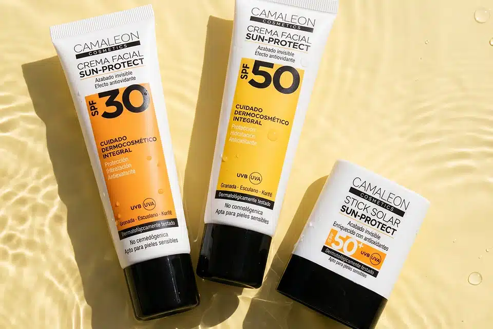Protector solar facial